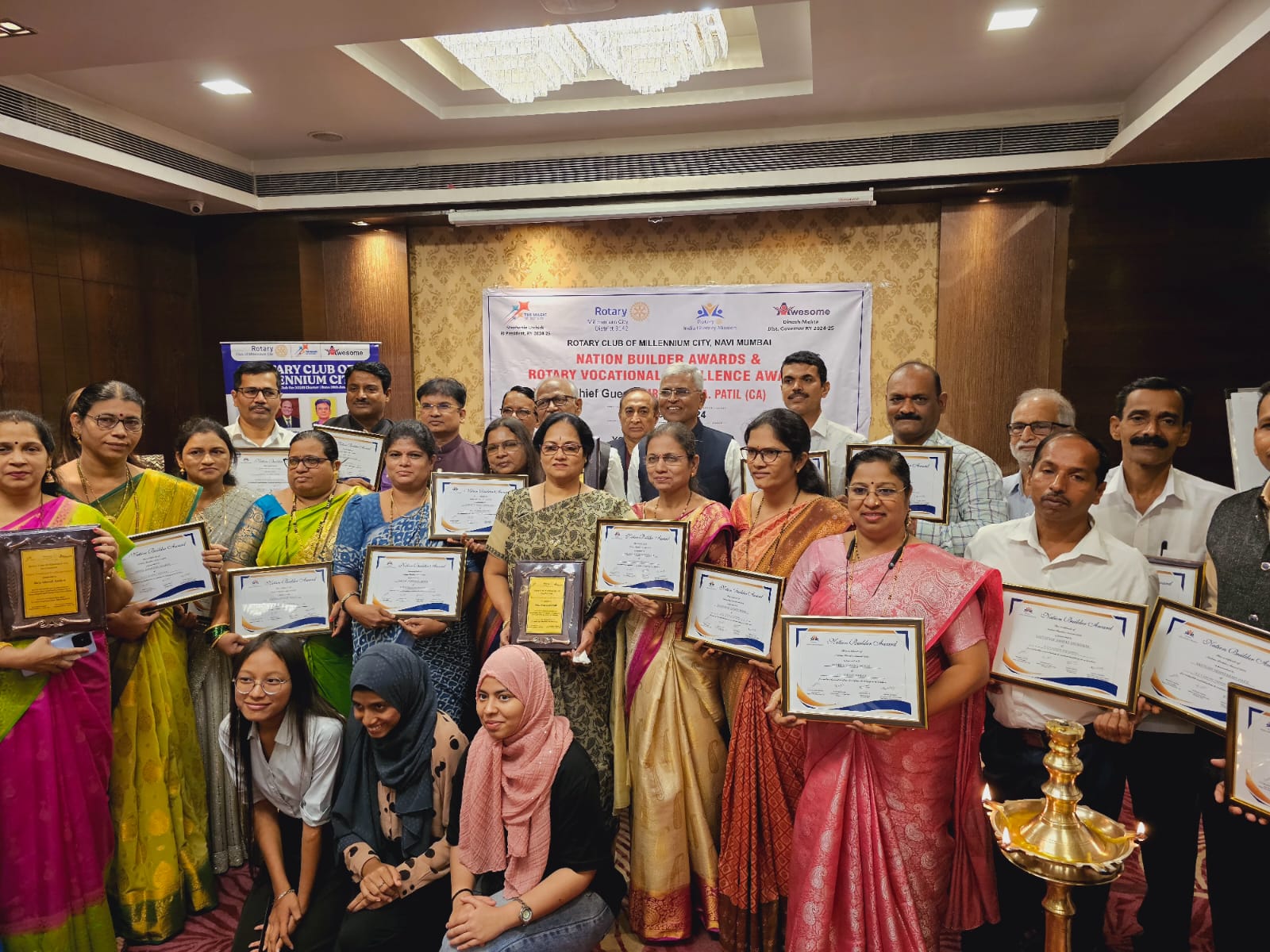 Lecture for teachers on brainstroke awareness during Nation Building Award Day